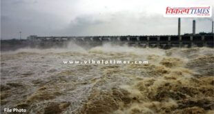 Heavy rain in Kota, two gates of Kota barrage opened