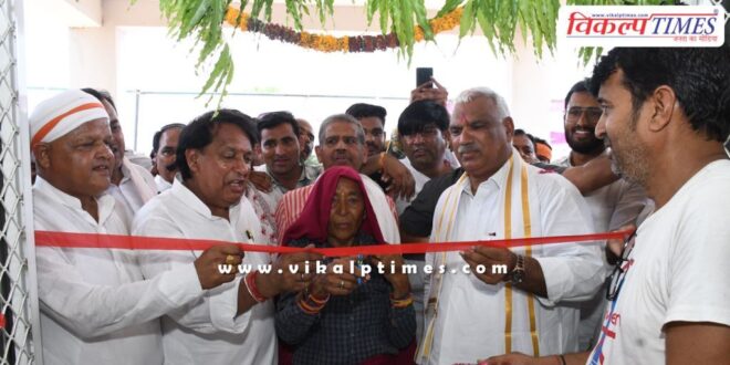 Inaugurated the newly constructed building of Primary Health Center Piplai Bamanwas