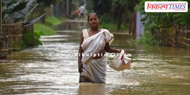 More than 1500 villages submerged due to floods in Assam