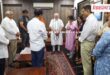 PM Narendra Modi met the family of former Gujarat CM Vijay Rupani in Ahmedabad