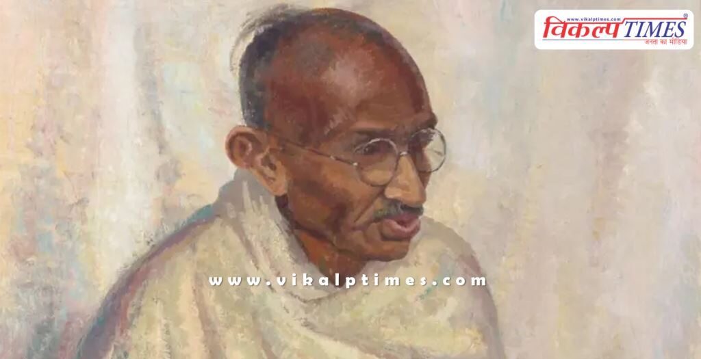 Rare oil painting of Mahatma Gandhi to be auctioned in London