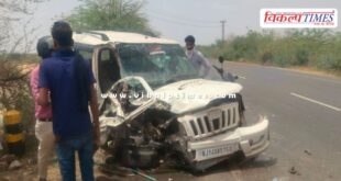Truck and Scorpio Accident in Sawai Madhopur Kota Mega Highway