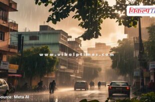 Weather changed in Kota, drizzle rain started