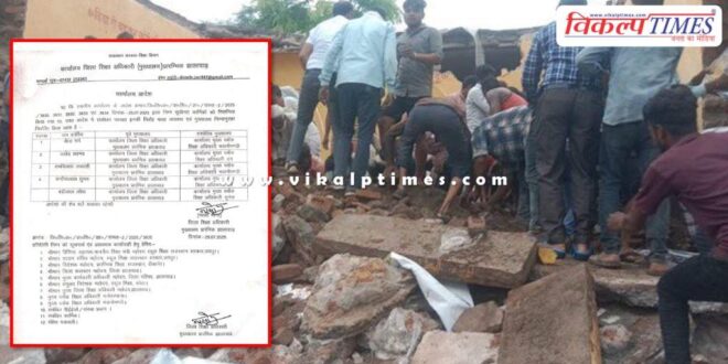 5 teachers suspended in the case of roof collapse of government school in Jhalawar