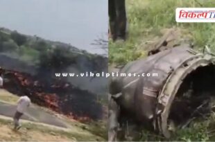 Air Force's Jaguar fighter plane crashes in Churu