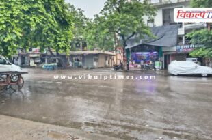 Drizzling rain started in Kota since morning