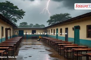 Due to heavy rain alert, 2 day holiday declared in schools in sawai madhopur