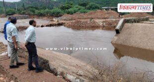 Due to heavy rains, water filled in many places in Sawai Madhopur