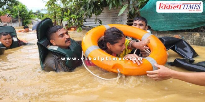 Floods in three northeastern states including Assam