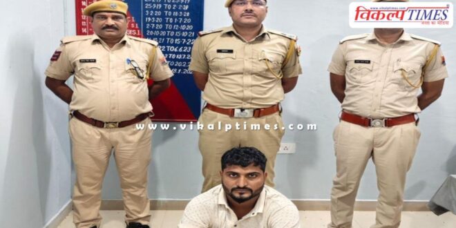Gangapur city police sawai madhopur news 22 july 25
