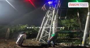 Jodhpur Discom teams remained alert even during Heavy rain