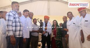 Maharashtra Chief Secretary Rajesh Kumar Meena receives historic civic reception in Sawai Madhopur Rajasthan