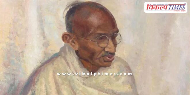 Mahatma Gandhi's oil painting auctioned, know how many crores it sold for