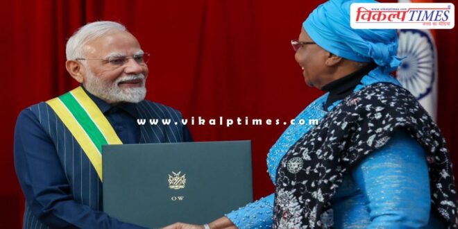 PM Narendra Modi awarded Namibia's highest civilian honour