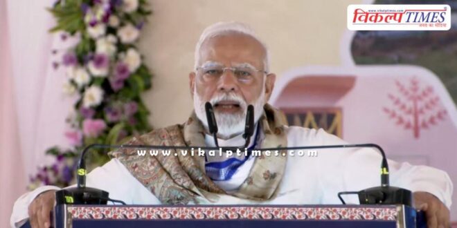 PM Narendra Modi lays foundation stone, inaugurates development works in Motihari, Bihar