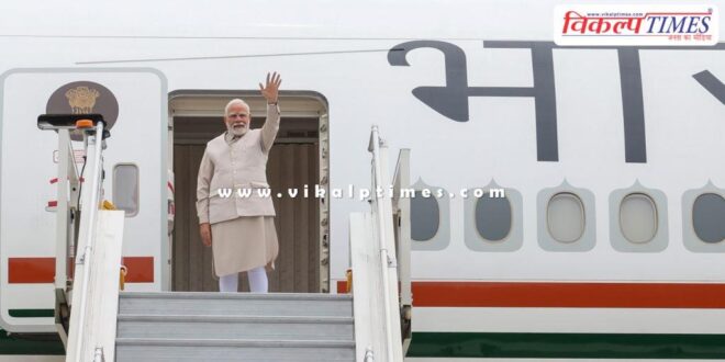 PM Narendra Modi leaves for UK and Maldives tour