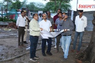 Sawai Madhopur Collector IAS Kanaram inspected the Hammir Bridge expansion work