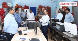 Sawai Madhopur Collector IAS Kanaram inspected various branches and offices of the Collectorate