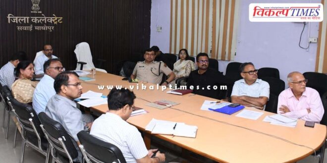Sawai Madhopur Collector gave instructions to demolish dilapidated buildings and structures