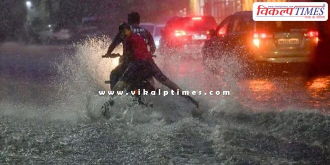 Waterlogging due to rain in Delhi-NCR, heavy damage in Uttarakhand and Himachal
