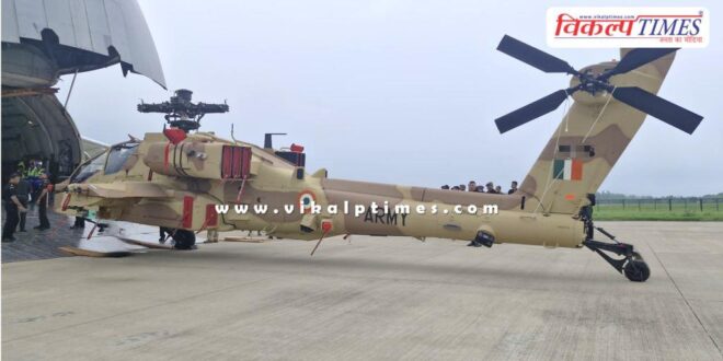 first batch of Apache helicopters for Army Aviation arrive today in India.