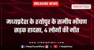 road accident near Sheopur in Madhya Pradesh