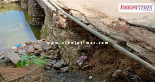 A culvert that has been broken for two years has become the cause of accidents in sawai madhopur