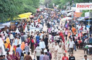 A wave of faith is rising in the Trinetra Ganesh fair in Sawai Madhopur