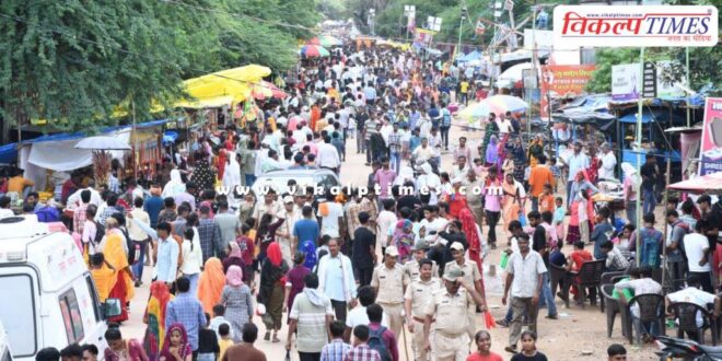 A wave of faith is rising in the Trinetra Ganesh fair in Sawai Madhopur
