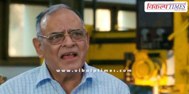 Actor Achyut Potdar, who worked in films like Lage Raho Munnabhai and 3 Idiots, passed away