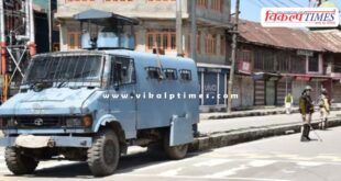 CRPF jawans vehicle falls into drain in Udhampur