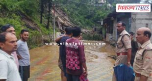 Cloud burst in Chamoli district of Uttarakhand