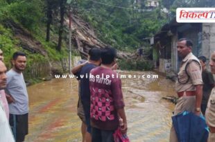 Cloud burst in Chamoli district of Uttarakhand