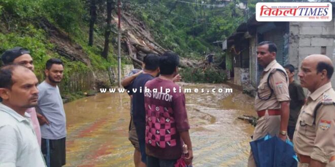 Cloud burst in Chamoli district of Uttarakhand