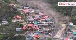 Cloud burst in Uttarkashi Uttarakhand