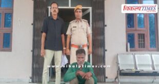 Gangapur city police sawai madhopur news 19 aug 25