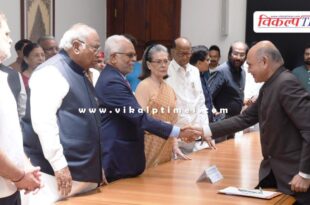 India Alliance's vice-presidential candidate B Sudarshan Reddy filed his nomination