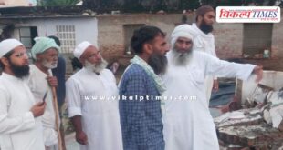 Jamiat Ulema-e-Hind visited the flood affected area and distributed relief materials in sawai madhopur