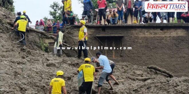 Landslides in Rudraprayag and Chamoli due to heavy rains