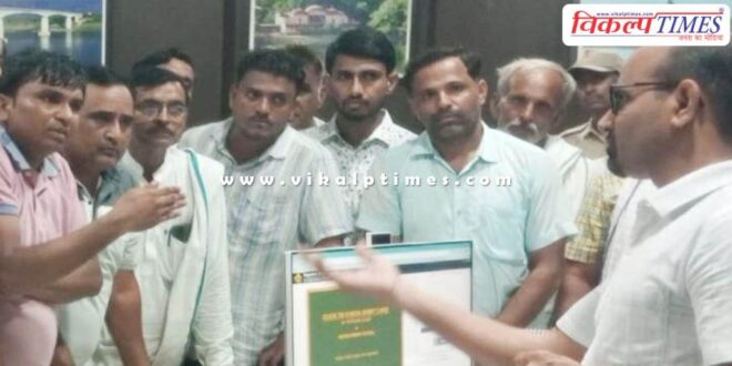 Memorandum submitted to the collector regarding Dungri dam in sawai madhopur