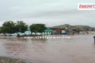 Once again there is a round of stormy rain in Sawai Madhopur area