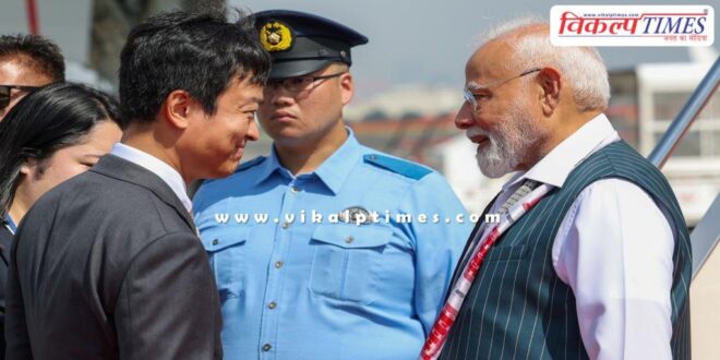 PM Narendra Modi reached Japan