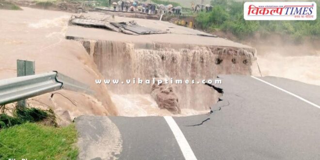 Repair of Bodal culvert continues in sawai madhopur