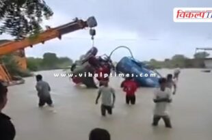 Soorwal dam of Sawai Madhopur is flooded with water