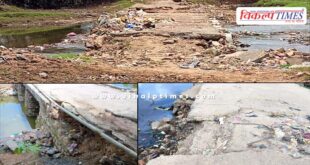 The administration is not able to see the broken culverts since two years in sawai madhopur