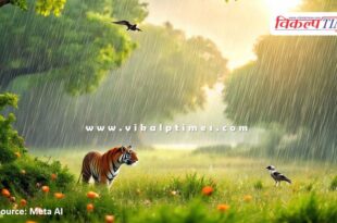 The rainy season has started again at Sawai Madhopur district headquarters