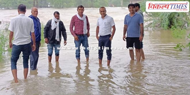 Torrential rain affects public life, administration is fully alert in sawai madhopur