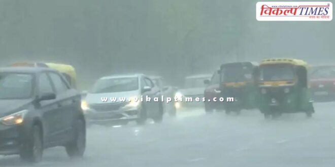 Waterlogging after heavy rain in Delhi-NCR