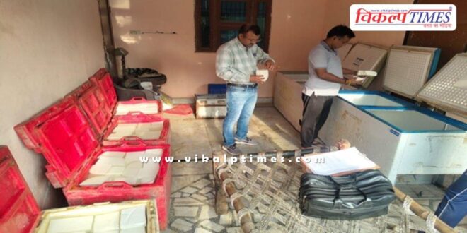 800 kg of adulterated cheese recovered in jaipur