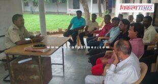 CLG meeting was organised in view of the upcoming festivals in sawai madhopur